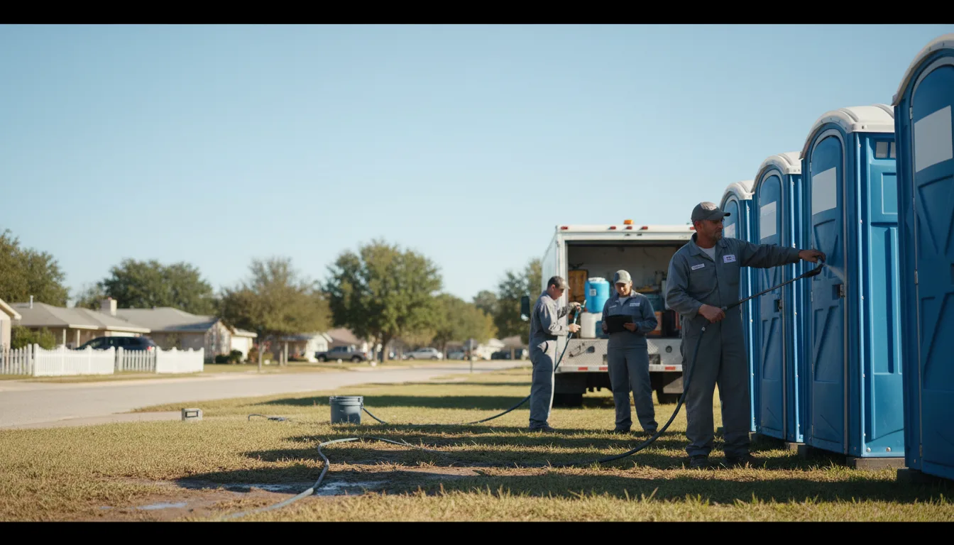 Long-Term Portable Toilet Rental in Mclouth, KS near me